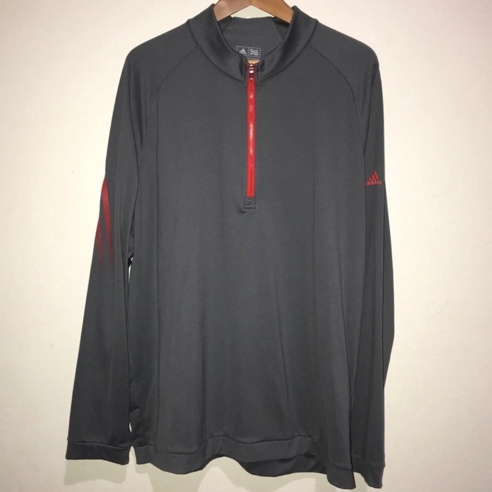 Adidas 1/4 Zip Performance Pullover